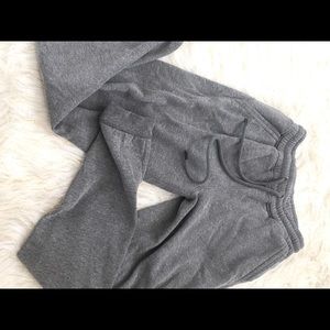 Grey joggers